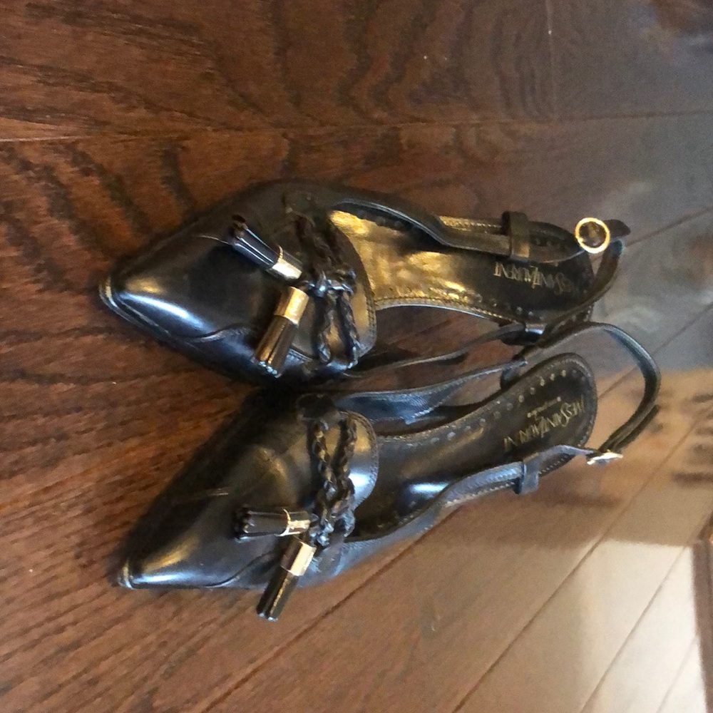 Women’s black Yves Saint Laurent shoes